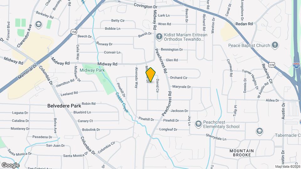 1396 Midview Dr, Unit 2027 Map and Location Details