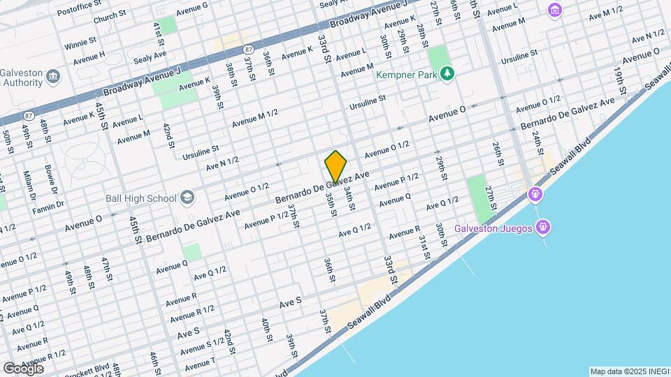 3415 Bernardo De Galvez Ave Map and Location Details