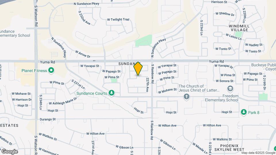 1423 S 228th Dr Map and Location Details