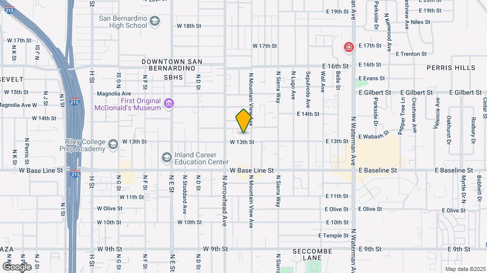238 W 13th St Map and Location Details
