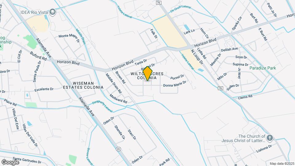 10801 Donna Marie Dr Map and Location Details