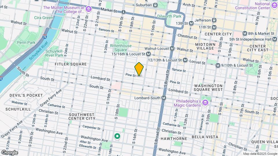 1622 Pine St Mapa y Detalles de la Ubicación