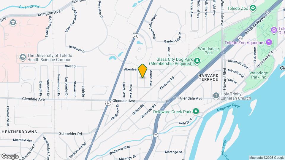 1340 Mound Ave Map and Location Details