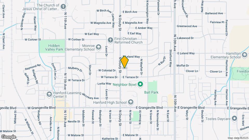 1940 N Woodridge Way Map and Location Details