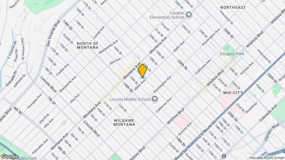 1517 Idaho Ave Mapa y Detalles de la Ubicación