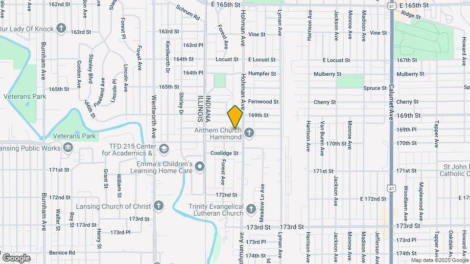 Lawndale Apartments Map and Location Details