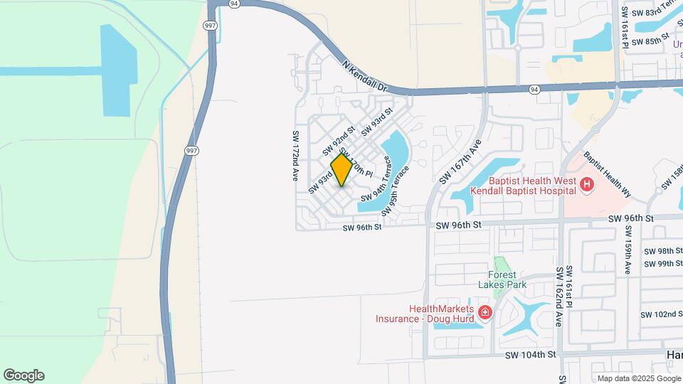 9430 SW 170th Passage-Unit -1 Map and Location Details