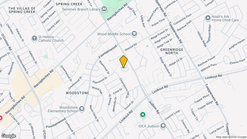 14343 Judson Rd, Unit Highlands Mapa y Detalles de la Ubicación