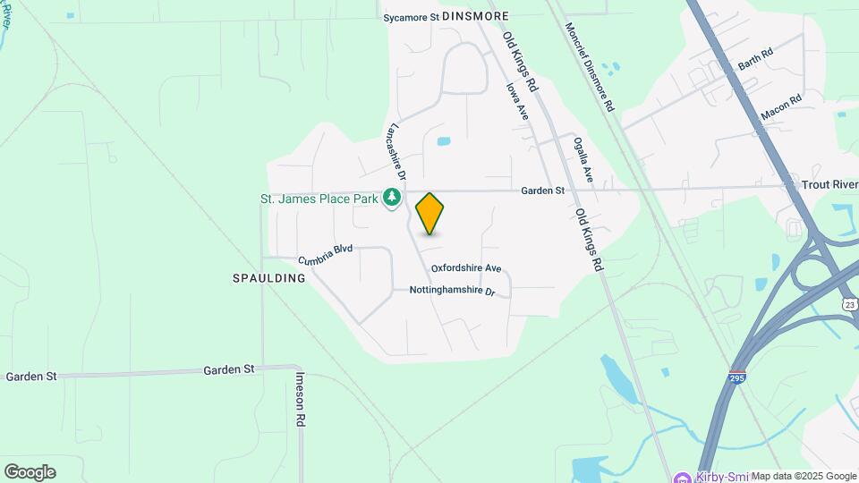 7263 Lancashire Ct Map and Location Details