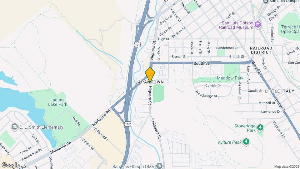 292 Higuera St Map and Location Details