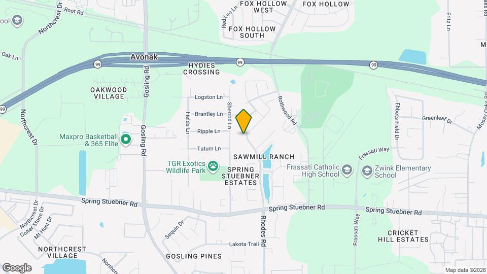 22335 Sawmill Ranch Dr Map and Location Details