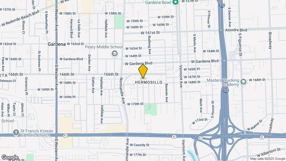 1235 W 168th St Map and Location Details