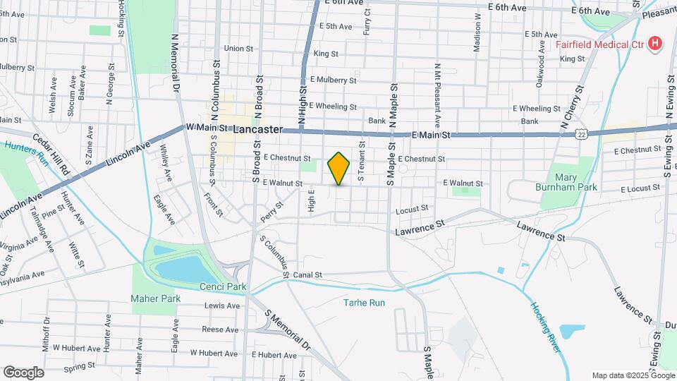 328 E Walnut Street, Unit Original Map and Location Details