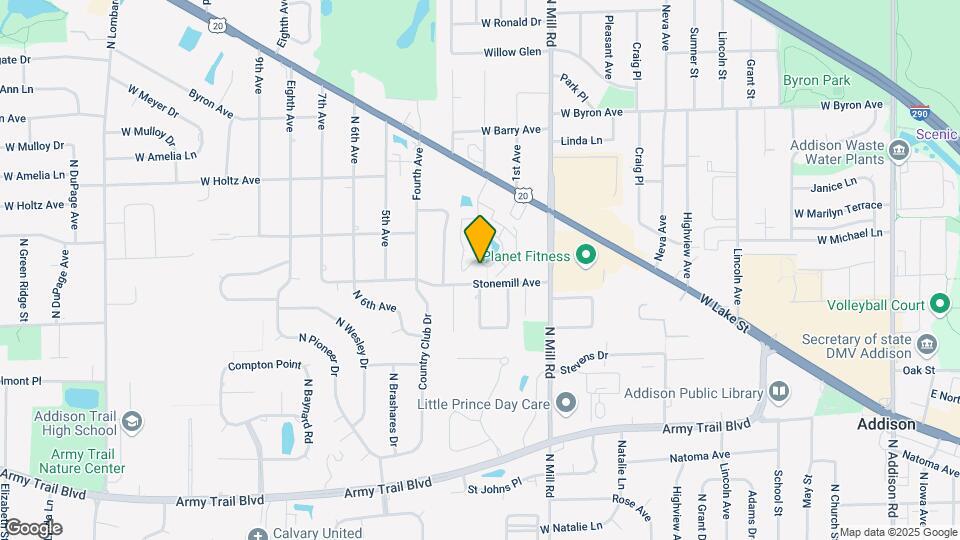 708 Briar Hill Ln Map and Location Details