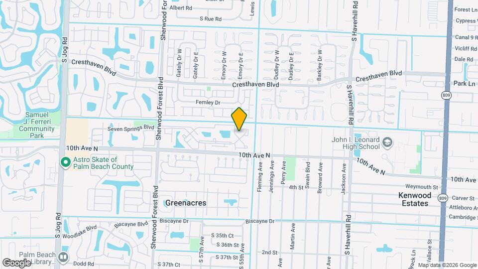 2305 Seaside Dr Map and Location Details