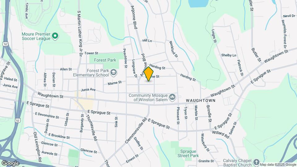 1311 Verdun St Map and Location Details