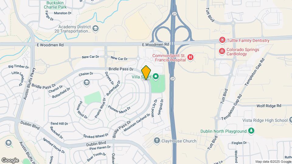 7150 Grand Prairie Dr Map and Location Details