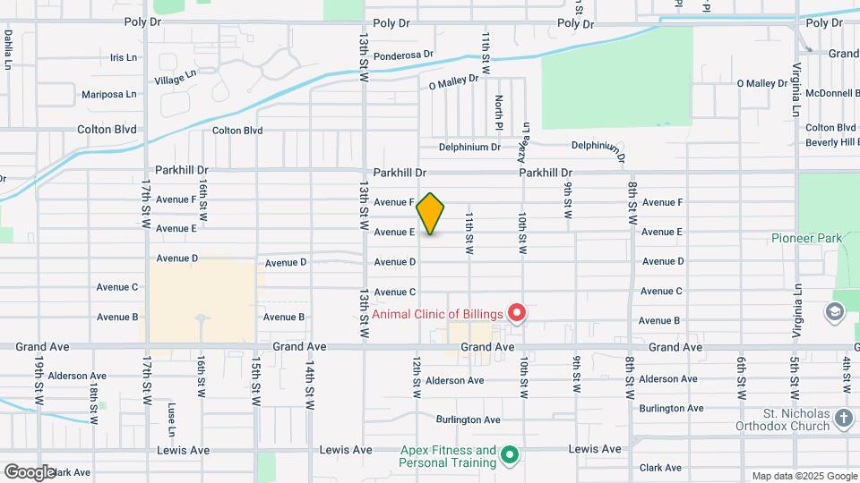 1144 Avenue E Mapa y Detalles de la Ubicación