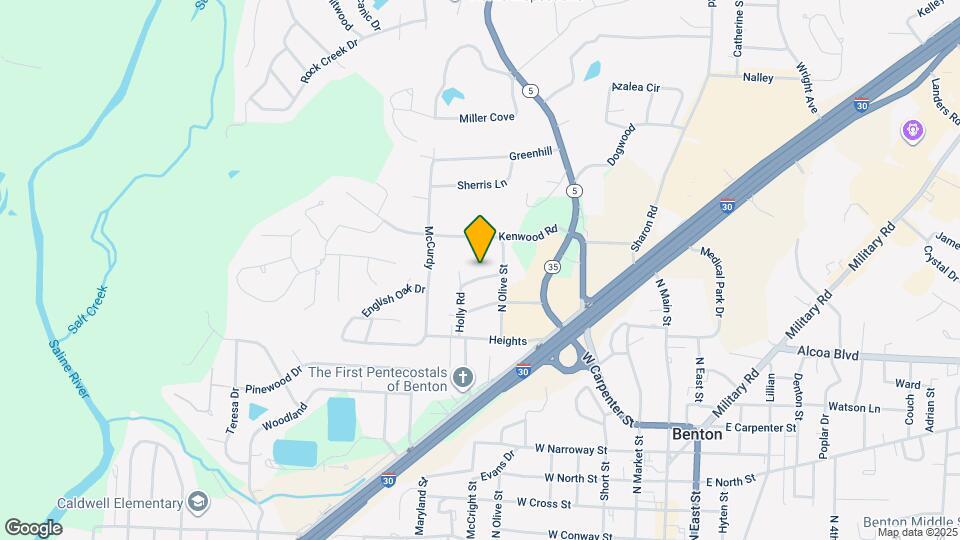 719 Forest Ln Map and Location Details