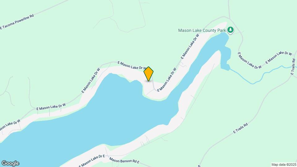 5140 E Mason Lake Dr W Map and Location Details