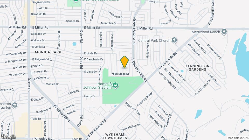 2506 High Hollow Dr Map and Location Details