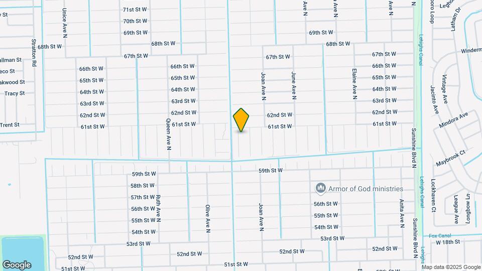 6014 Laura Ave N Map and Location Details
