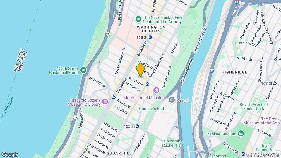 516 W 162nd St Map and Location Details