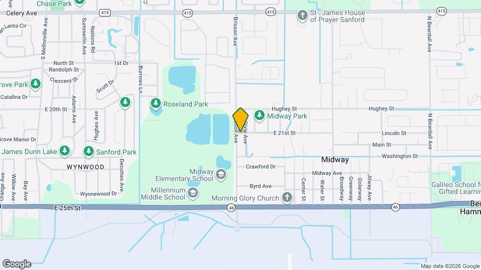 2417 E 21st St Map and Location Details