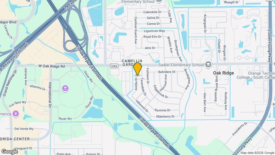 5935 Antilla Dr Map and Location Details