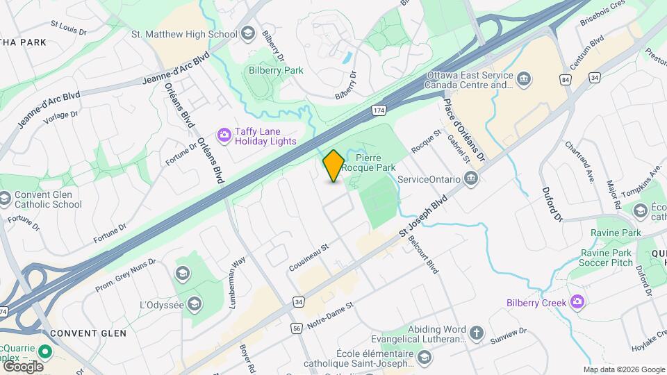 1232 Joseph Drouin Ave, Unit SI ID1370236P Map and Location Details