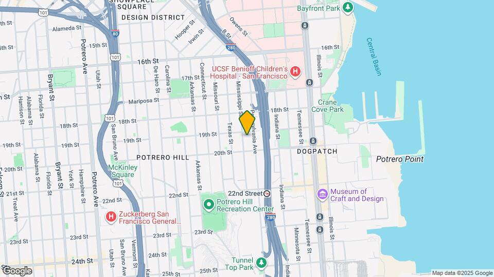 427 Mississippi St Map and Location Details