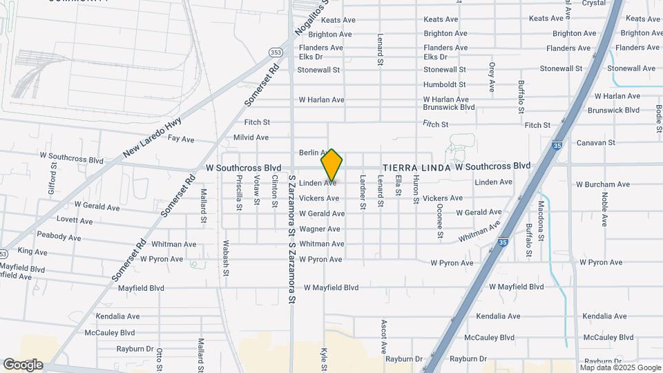 620 Linden Ave Map and Location Details