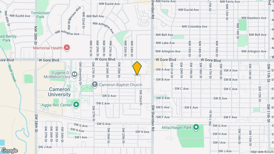 204 SW 24th St Map and Location Details