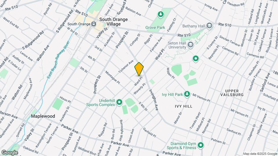 225 Ward Pl Map and Location Details