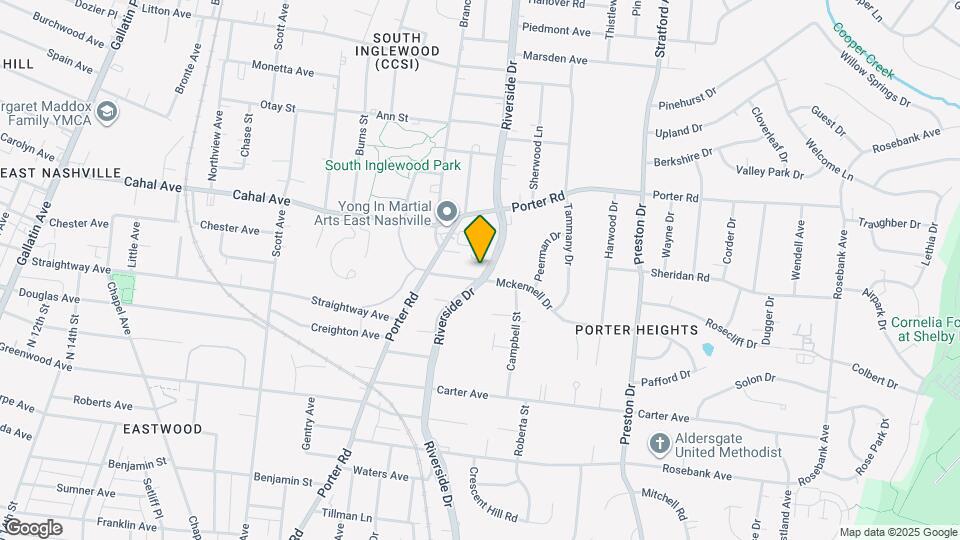 1504 Riverside Dr Map and Location Details