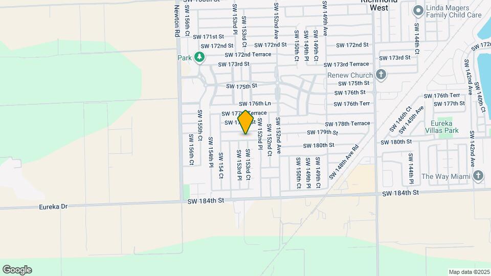 15327 SW 179th Terrace Map and Location Details