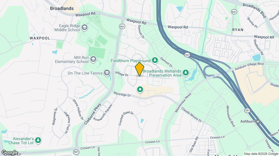 43148 Crosswind Terrace Map and Location Details