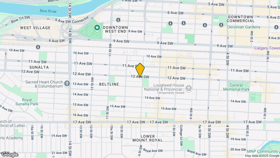 1207 9th St SW Map and Location Details