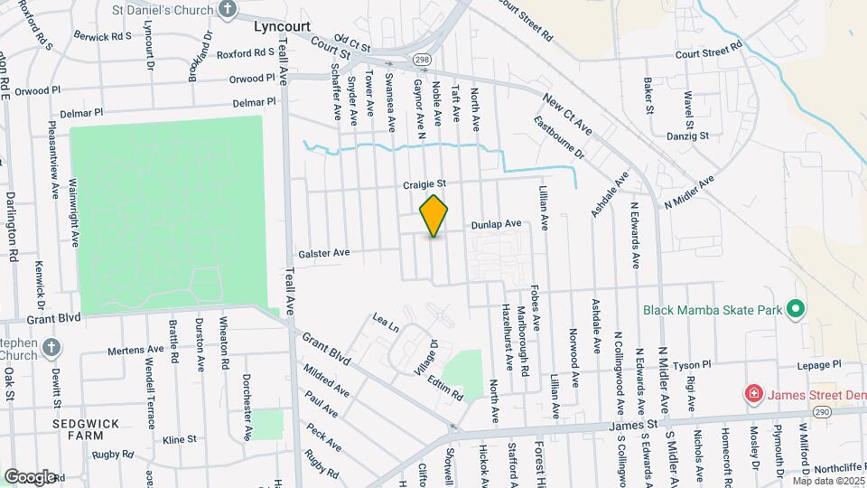 116 Gaynor Ave N Map and Location Details