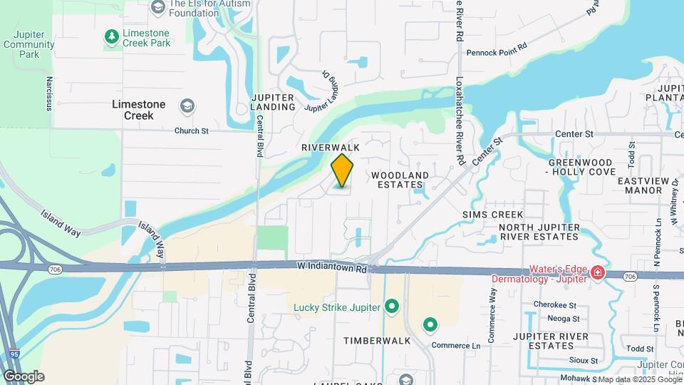 6254 Riverwalk Ln Map and Location Details