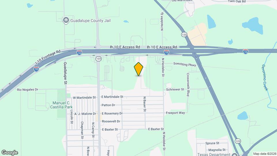 2500 Marty Way Map and Location Details