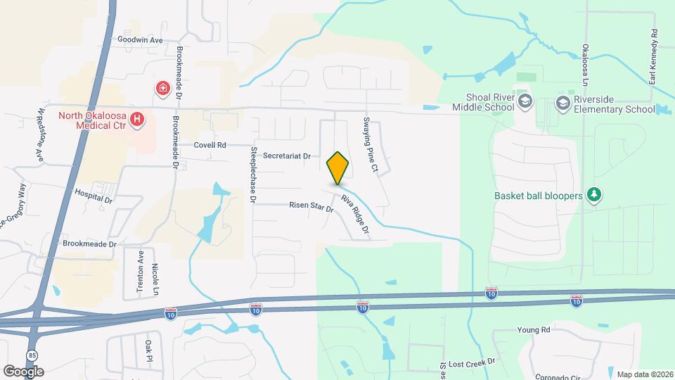 728 Riva Ridge Dr Map and Location Details