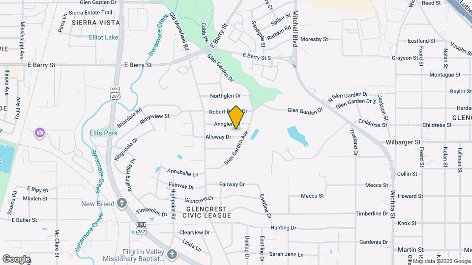 2433 Alloway Dr Map and Location Details