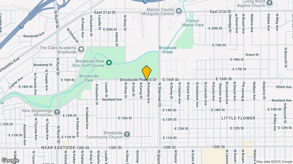 3617 Brookside Pkwy S Dr Map and Location Details
