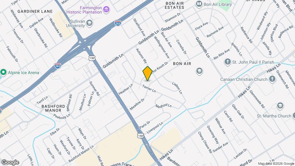 2403 Meadow Dr Mapa y Detalles de la Ubicación