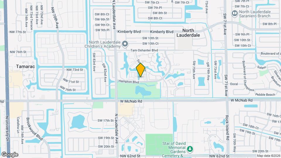 7940 Hampton Blvd, Unit Apt 604 Map and Location Details