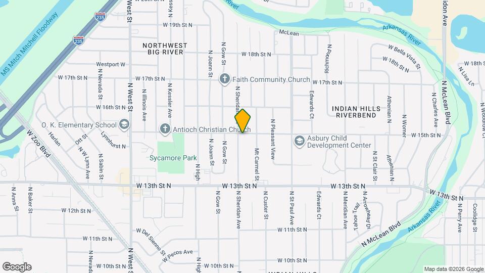 3241 W 15th St N Mapa y Detalles de la Ubicación