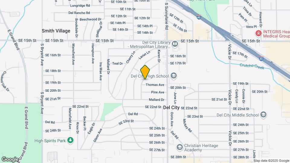 1816 Breckenridge Dr Map and Location Details