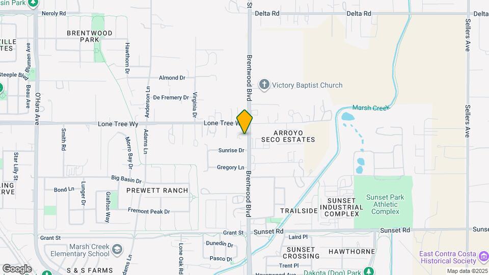 6563 Brentwood Blvd Map and Location Details