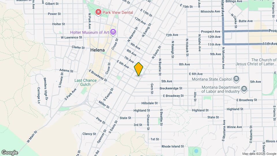 208 N Davis St Mapa y Detalles de la Ubicación